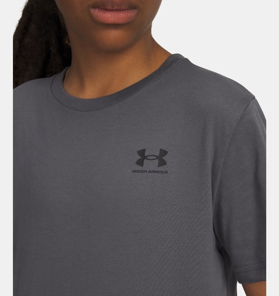 Gri Erkek Çocuk UA Sportstyle LC T-shirt