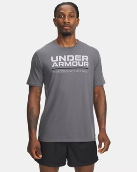 Erkek UA Wordmark Kısa Kollu T-shirt