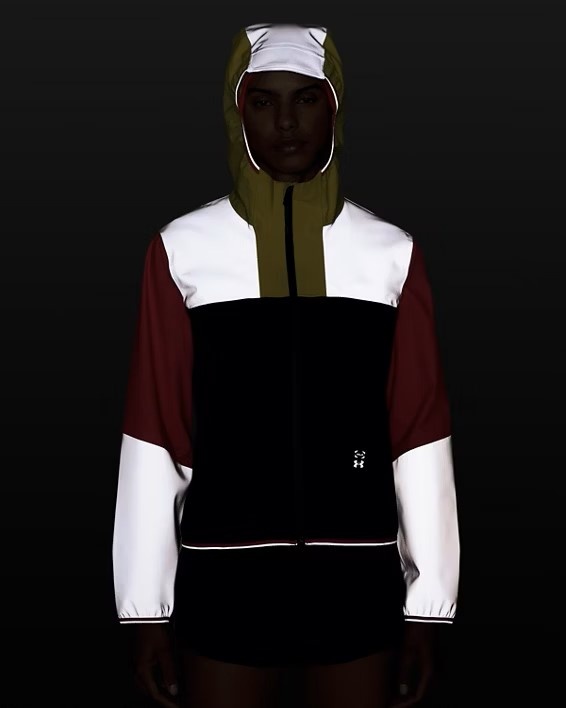 Sarı Kadın UA Halo Run Ceket