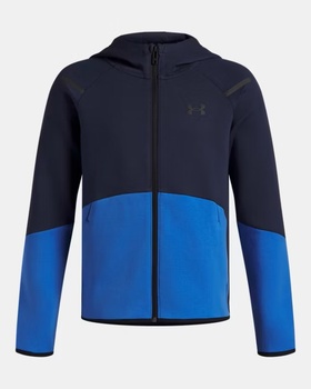 Çocuk UA Unstoppable Fleece Tam Fermuarlı Sweatshirt