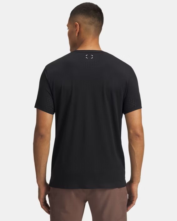 Siyah Erkek UA Halo Vent Kısa Kollu T-Shirt
