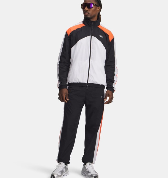 Siyah Erkek UA Icon Woven Track Eşofman Altı