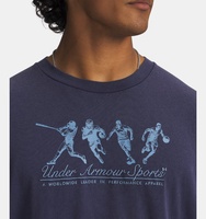 Erkek UA Heavyweight Athletes Oversize Kısa Kollu T-Shirt