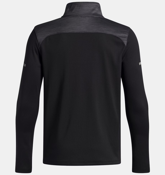 Siyah Erkek Çocuk UA Tech Utility 1/4 Fermuarlı Sweatshirt