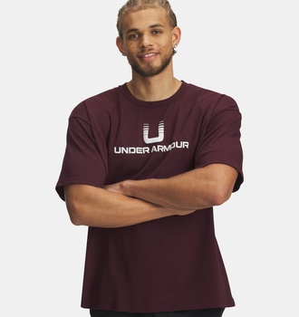 Erkek UA Heavyweight U Logo Kısa Kollu T-Shirt