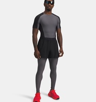 Erkek UA Halo Bonded Auxetic Kısa Kollu T-Shirt