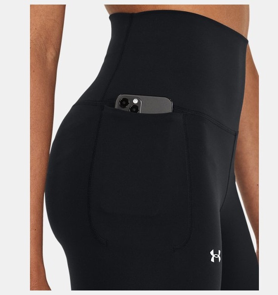 Siyah Kadın UA Meridian Ultra High Rise Tayt
