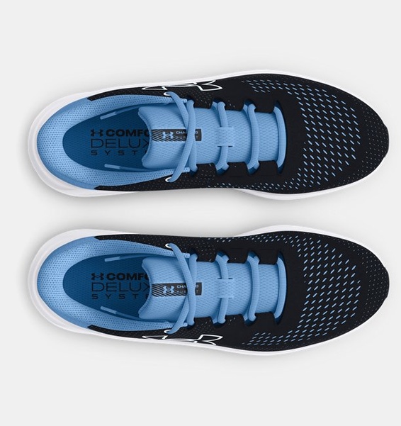 Siyah Kadın UA Charged Pursuit 3 Big Logo Koşu Ayakkabısı