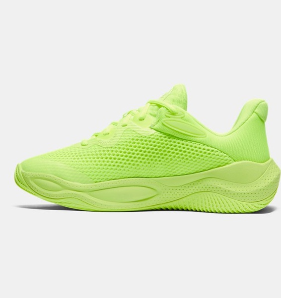 Sarı Erkek UA Curry Splash 24 Basketbol Ayakkabısı