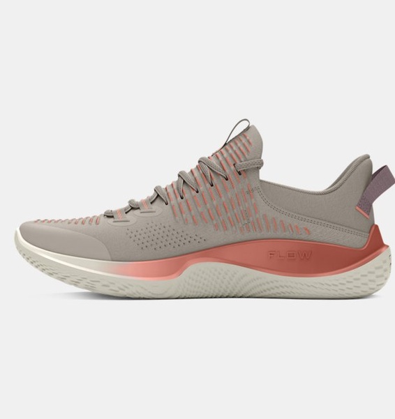 Gri Kadın UA Flow Dynamic IntelliKnit Ele-Grit Antrenman Ayakkabısı