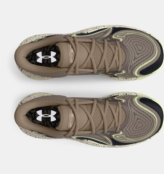Vizon Erkek UA Spawn 6 Mid Camo Basketbol Ayakkabısı