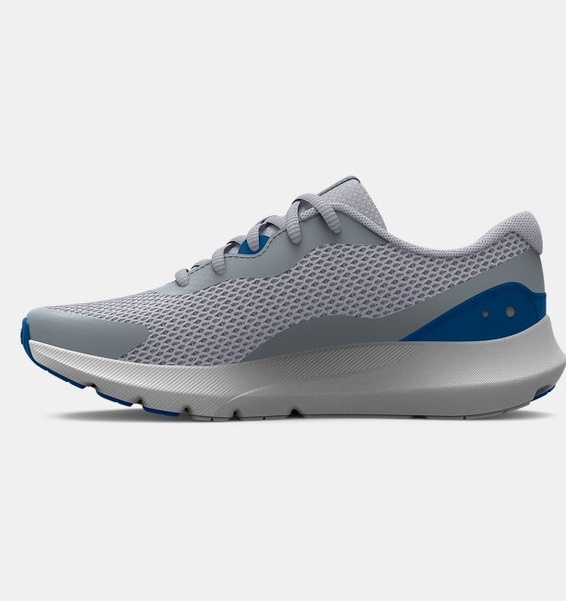 Gri Erkek Çocuk UA Surge 3 Koşu Ayakkabısı