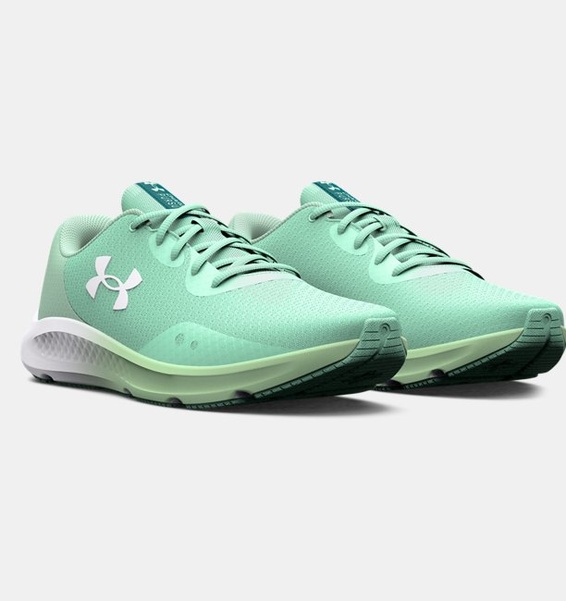 Yeşil Kadın UA Charged Pursuit 3 Koşu Ayakkabısı