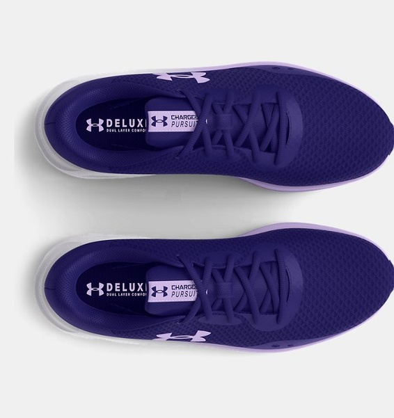 Mavi Kadın UA Charged Pursuit 3 Koşu Ayakkabısı