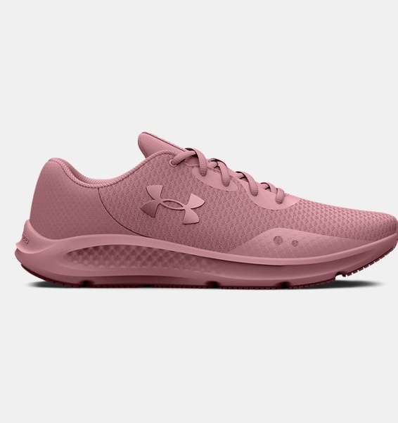Pembe Kadın UA Charged Pursuit 3 Koşu Ayakkabısı