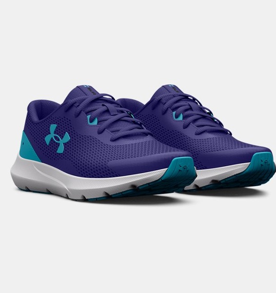 Mavi Erkek Çocuk UA Surge 3 Koşu Ayakkabısı