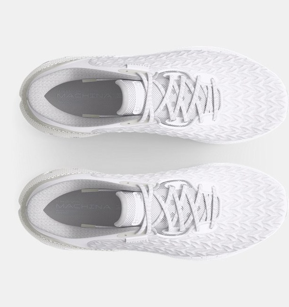 Beyaz Erkek UA HOVR™ Machina 3 Clone Koşu Ayakkabısı