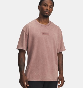 Erkek UA Project Rock Heavyweight Oversize T-Shirt