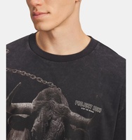 Erkek UA Project Rock Washed Heavyweight T-Shirt