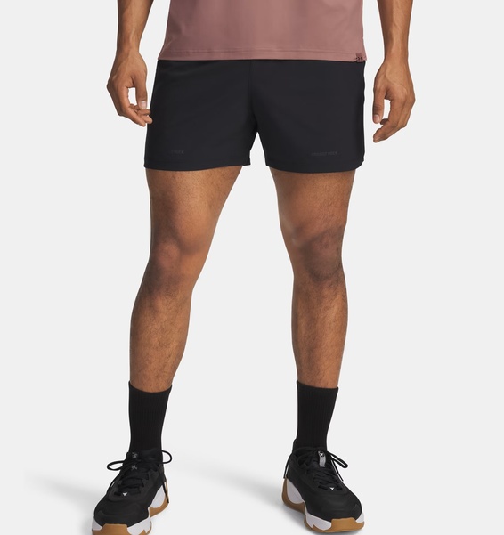 Siyah Erkek UA Project Rock Ultimate Şort
