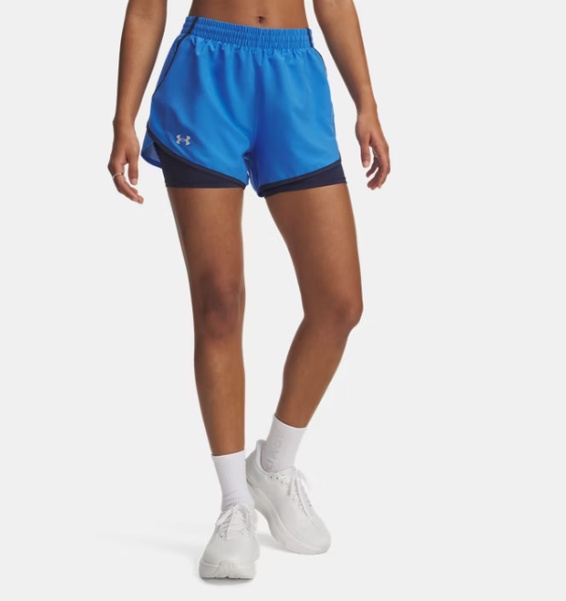 Mavi Kadın UA Fly By 2-in-1 Şort