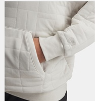 Kadın UA Unstoppable Fleece TXTR Kapüşonlu Sweatshirt