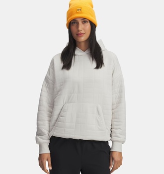 Kadın UA Unstoppable Fleece TXTR Kapüşonlu Sweatshirt