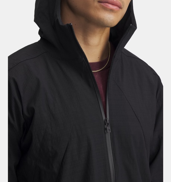 Siyah Erkek UA Unstoppable TXTR Woven Ceket