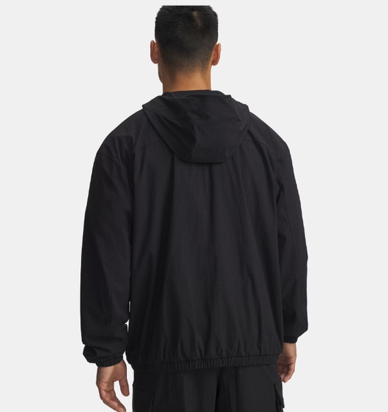 Siyah Erkek UA Unstoppable TXTR Woven Ceket