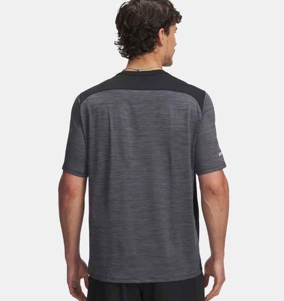 Siyah Erkek UA Tech Utility Kısa Kollu T-Shirt