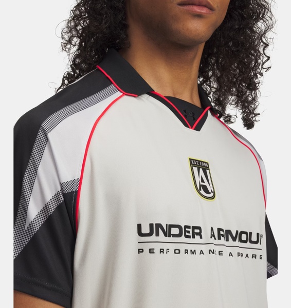 Beyaz Erkek UA 96 Terrace Jersey Kısa Kollu T-Shirt