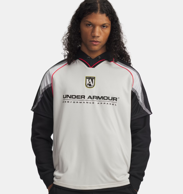 Erkek UA 96 Terrace Jersey Kısa Kollu T-Shirt Beyaz