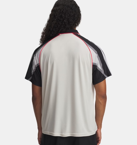 Beyaz Erkek UA 96 Terrace Jersey Kısa Kollu T-Shirt
