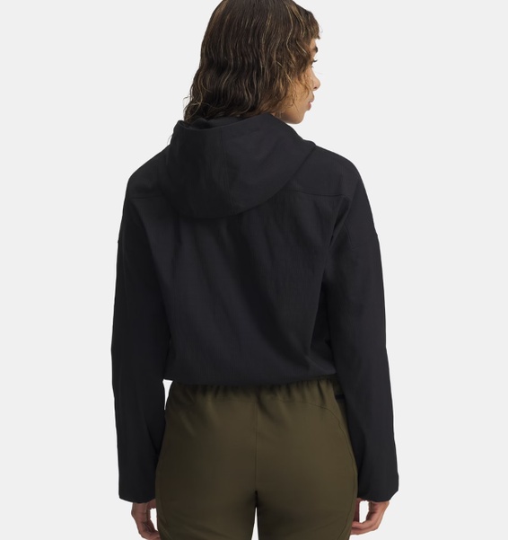 Siyah Kadın UA Unstoppable Woven Ripstop Ceket