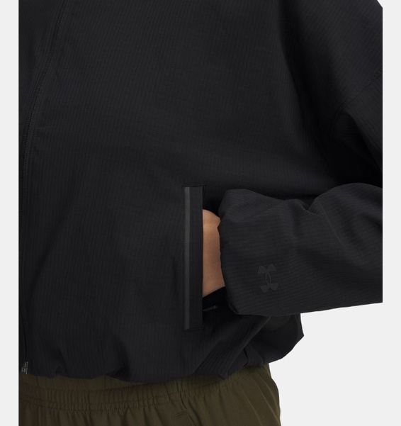 Siyah Kadın UA Unstoppable Woven Ripstop Ceket