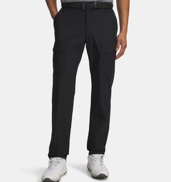 Siyah Erkek UA Drive Cargo Pantolon