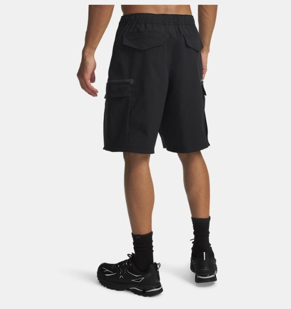 Siyah Erkek UA Unstoppable Utility Şort