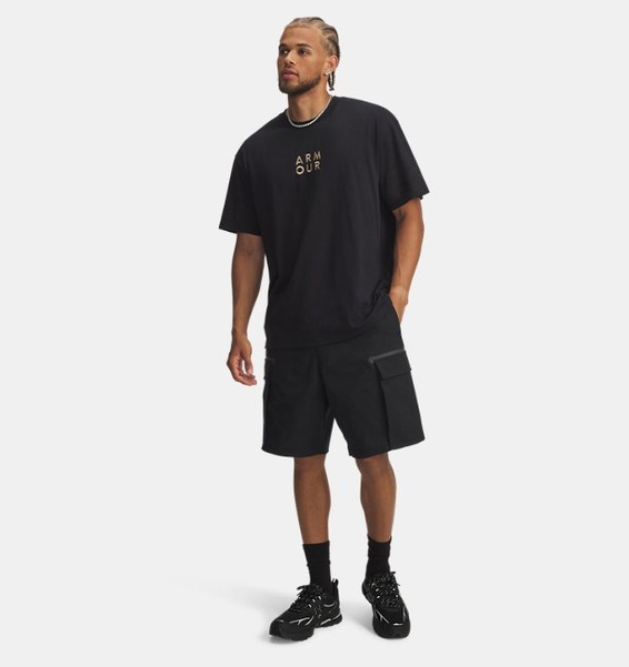 Siyah Erkek UA Unstoppable Utility Şort