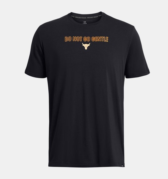 Siyah UA Pjt Rck Rage Graphic SS