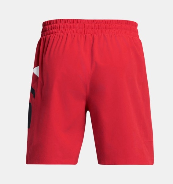 Kırmızı Erkek UA Zone Dokuma Şort