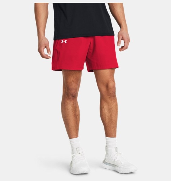 Kırmızı Erkek UA Zone Dokuma Şort