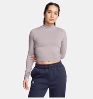 Kadın UA Meridian Uzun Kollu Mock T-shirt