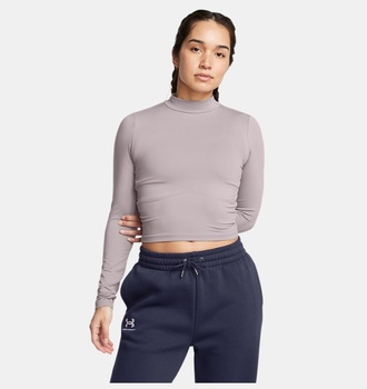 Kadın UA Meridian Uzun Kollu Mock T-shirt