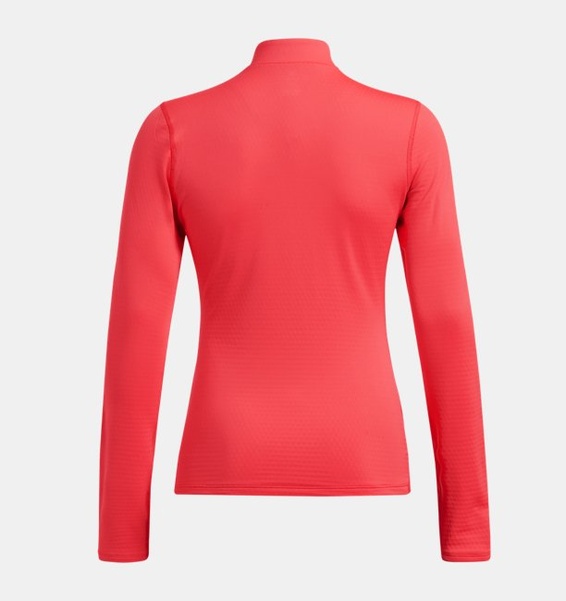 Kırmızı Kadın UA Vanish CW 1/2 Femuarlı Uzun Kollu T-shirt