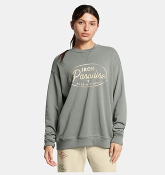 Kadın UA Project Rock Heavyweight Bisiklet Yaka Tools Sweatshirt