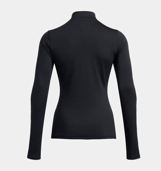 Siyah Kadın UA Vanish CW 1/2 Femuarlı Uzun Kollu T-shirt