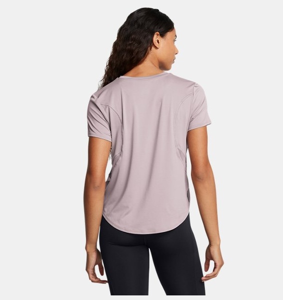 Gri Kadın UA Vanish Elite Vent Loose Kısa Kollu T-shirt