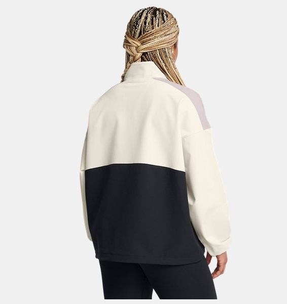 Beyaz Kadın UA Armoursport Swoven Sweatshirt