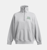 Kadın UA Icon Heavyweight Terry Oversized Yarım Fermuarlı Sweatshirt