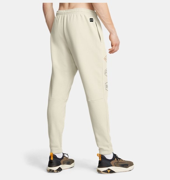 Bej Erkek UA Project Rock Heavyweight Tools Pantolon